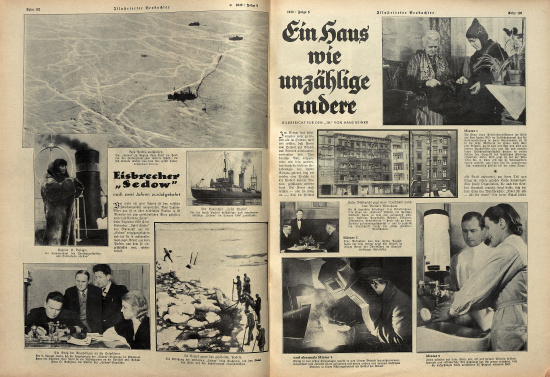 “A house like countless others”. Source: Illustrierter Beobachter, 5/1940 (February 1940)
