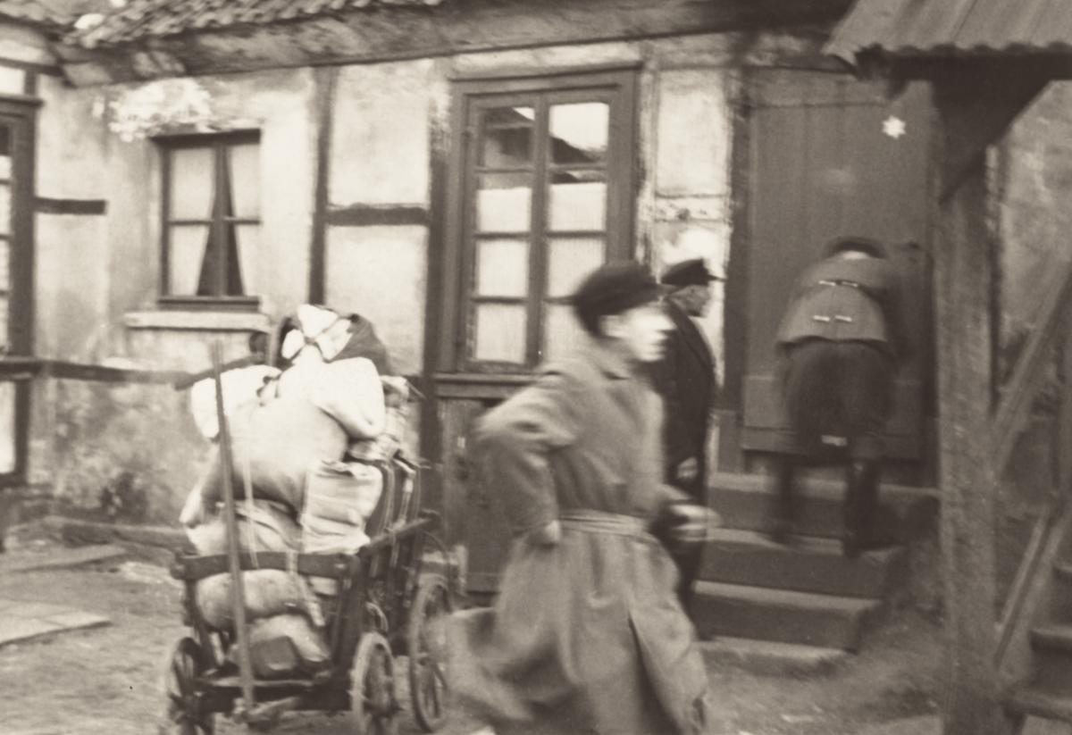 Photo of labelled dwellings