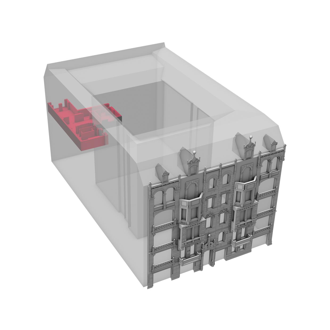 Image 11: Side building, 3rd floor | 3 rooms 