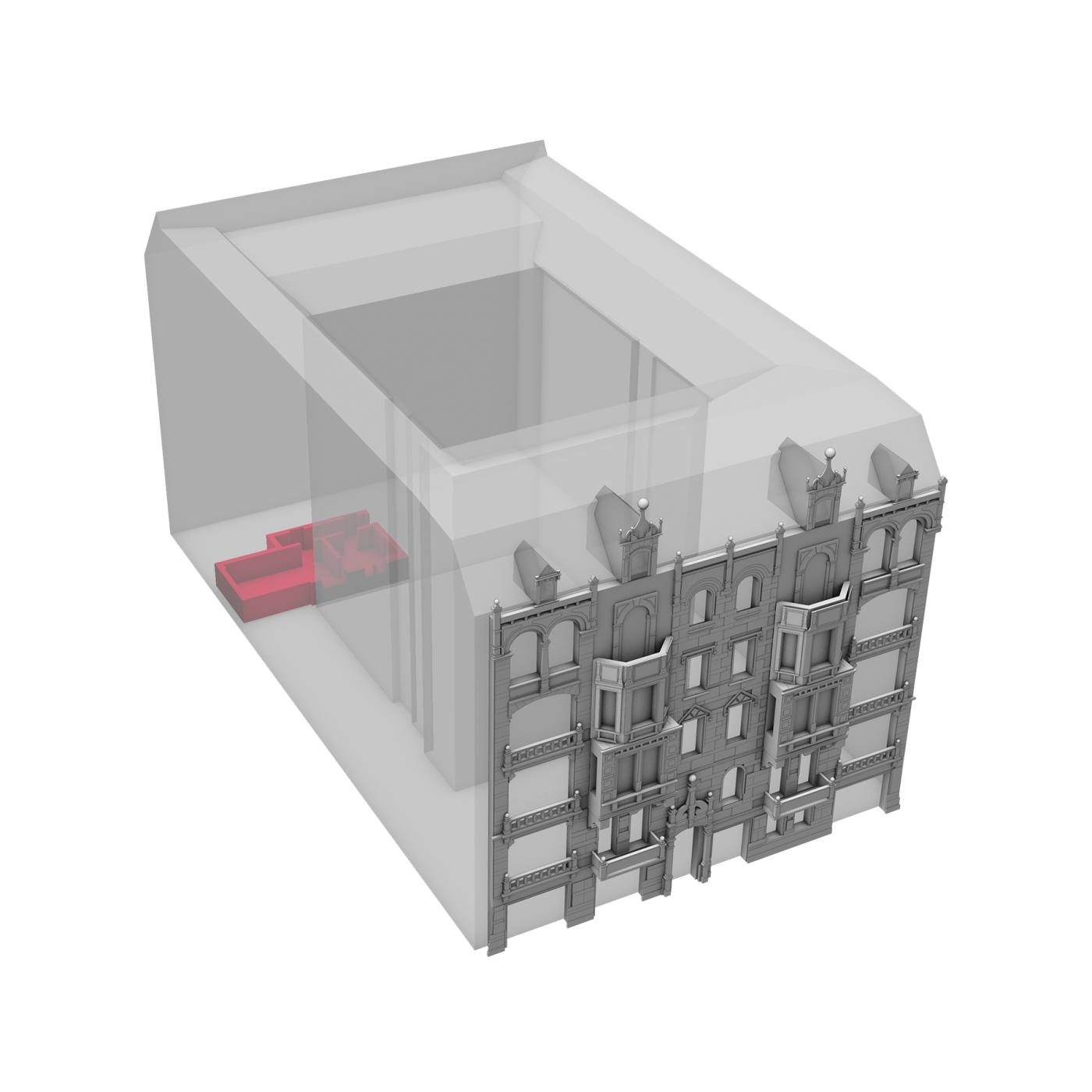 Image 8: Side building, 1st floor | 2 rooms 