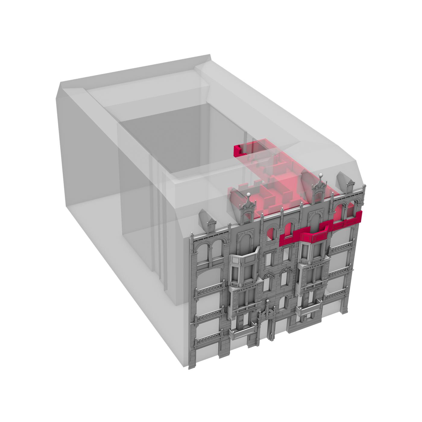 Image 7: Street-facing building, 4th floor | 6 rooms 