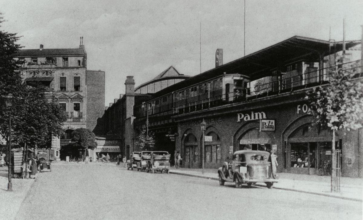 S-Bahnhof Bellevue von außen