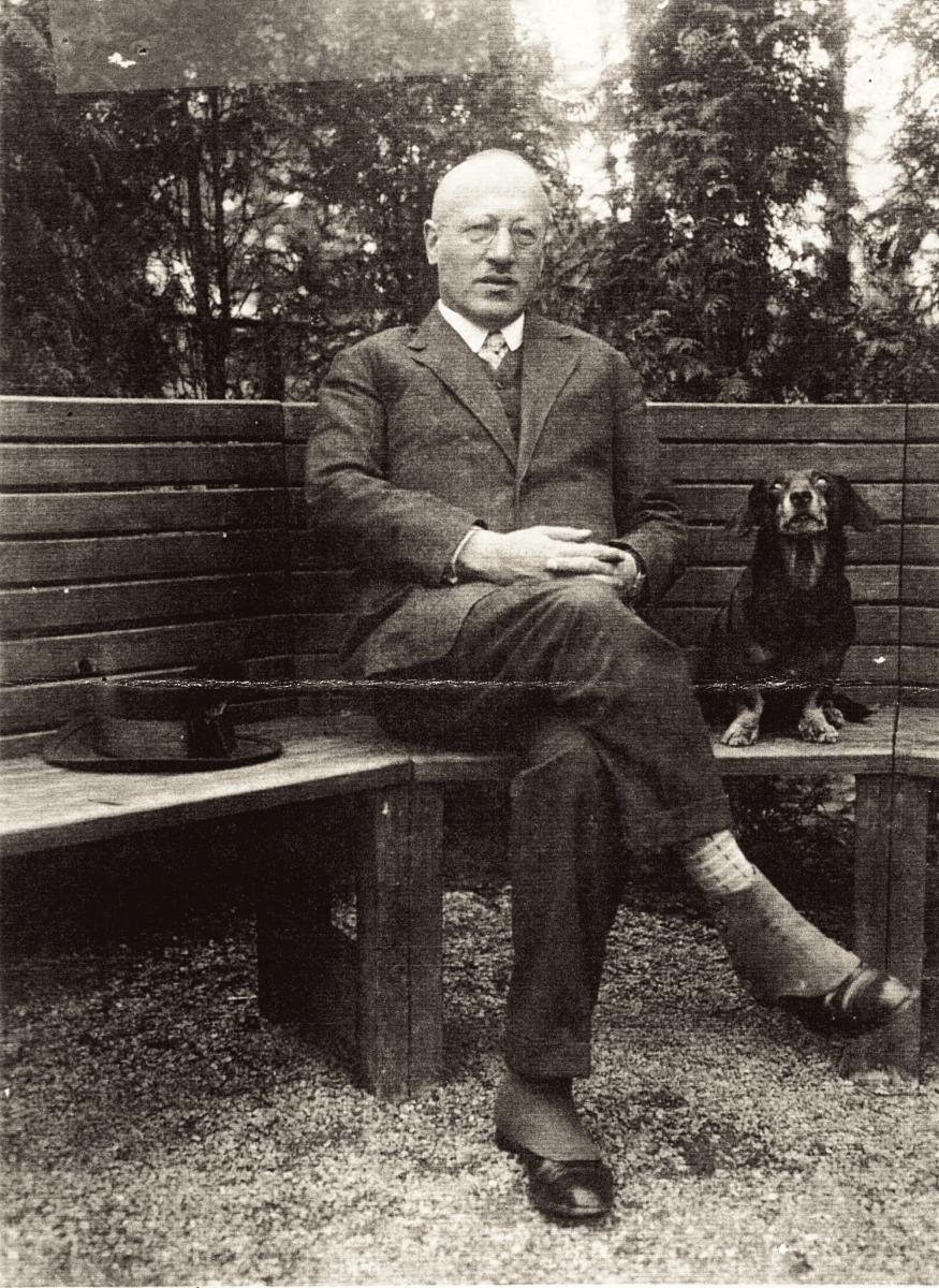 Porträt von Rudolf Bachrach