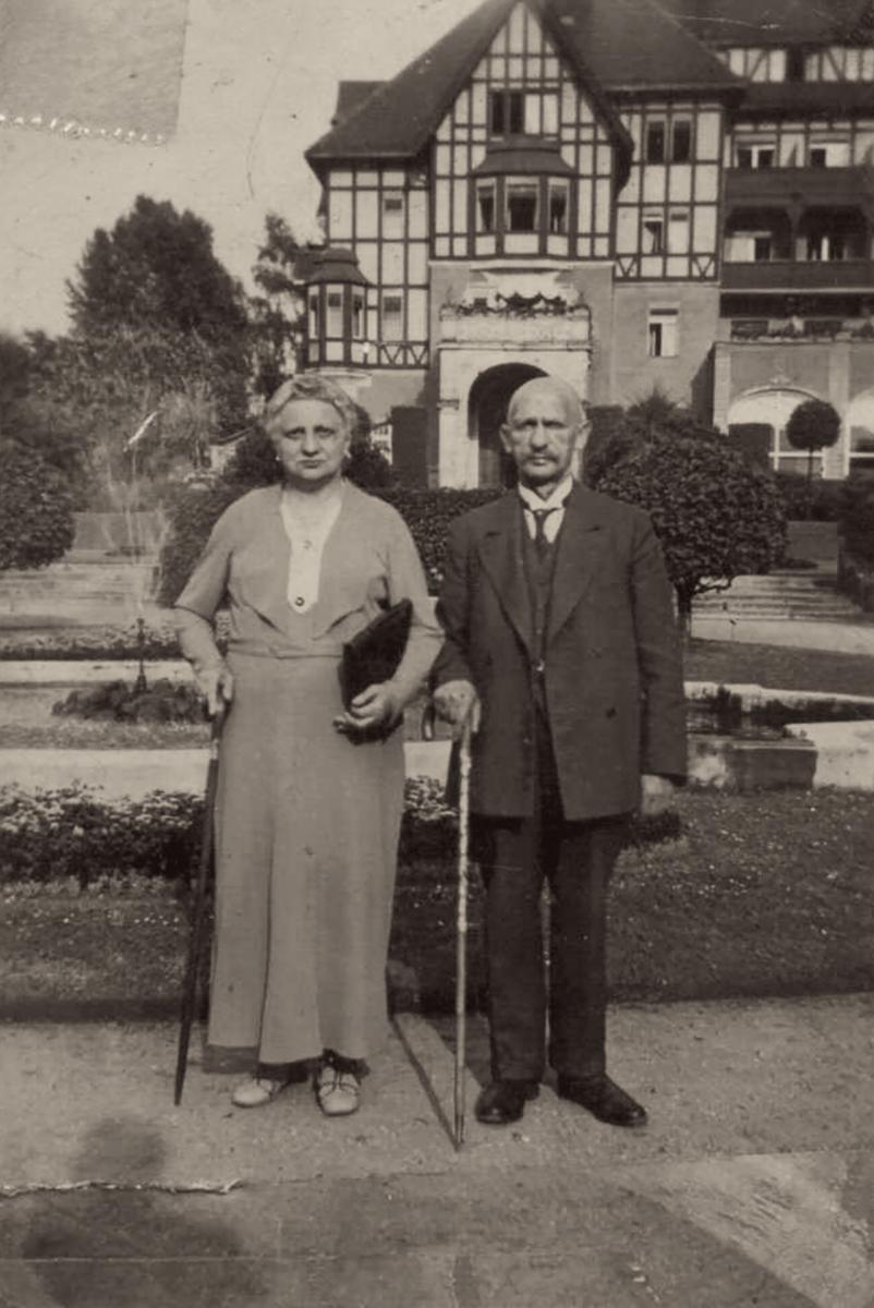 Porträt von Natalie und Abraham Loszynski
